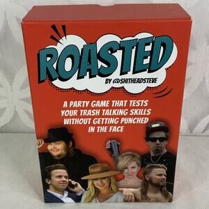 Roasted By Shitheadsteve Adult Party Game IN ORIGINAL SEALED‎ BOX